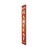 HomeRoots 72" Orange Solid Wood Happy Harvest Porch Sign - 4 of 4
