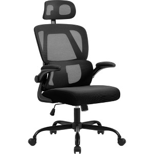 LACOO Ergonomic Office Chair with Adjustable Headrest and Flip-Up Arms - 1 of 4