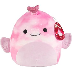 Squishmallows 10-Inch Sy The Pink Angler Fish - Official Jazwares Plush- Collectible Soft & Squishy Stuffed Animal Toy- Gift for Kids, Girls & Boys - 1 of 4