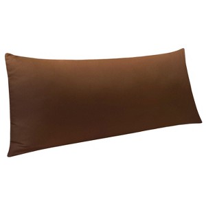 Brushed Microfiber Body Pillowcase, Super Soft Body Pillow Cover with Envelope Closure, 20x54 Inches - NTBAY - 1 of 4