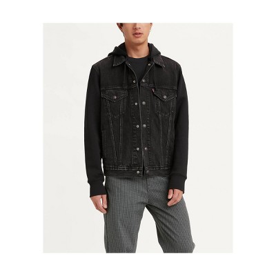 Levi hoodie best sale jean jacket