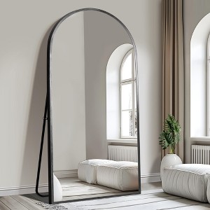 PexFix Aluminum alloy side arched full length mirrorr-With Stand - 1 of 4