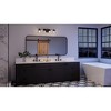 Urban Ambiance Luxury Traditional Bath Light 7.75''H x 33.5''W,  Midnight Black Finish,  Pawtucket Collection, UHP3998 - 2 of 4