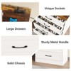 Dresser for Bedroom, 4 Drawer Small Dresser with Charging Station for Living Room, Chest of Drawers - 3 of 4