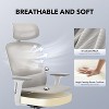 Ergonomic Office Desk Chair - High-Back Mesh Chair with Adjustable Lumbar, 3D Armrests, Headrest | Rolling Swivel for Home, Office, Gaming - 4 of 4