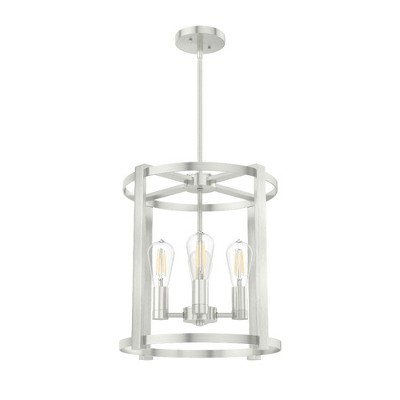 Hunter Fans Astwood 4 - Light Chandelier in  Brushed Nickel
