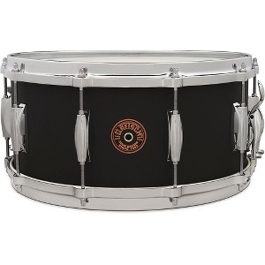 Gretsch Drums USA Custom Black Copper Snare Drum - 1 of 2