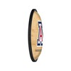 College Basketball Hardwood Design Oval Slimline Lighted Wall Sign - 3 of 4