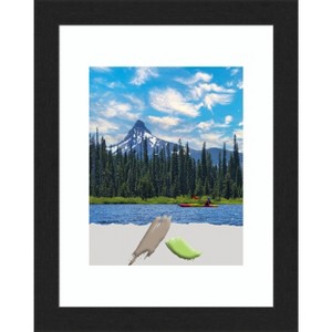 Amanti Art Grace Brushed Metallic Black Narrow Picture Frame - 1 of 4