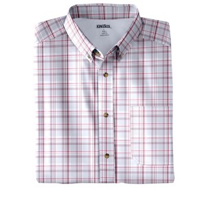 KingSize Short Sleeve Wrinkle Resistant Sport Shirt - 1 of 4