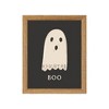 Petal Lane 8"x10" Ghost Boo Rustic Brown - 2 of 3