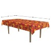 Beistle Fall Leaf table cover, 54" x 108", (2/Pkg) Multicolored - 3 of 3