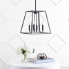 Porten 4 Light Pendant - Oil Rubbed Bronze (Black) - Safavieh. - image 2 of 4