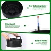 16/22" Tall Round Planter Set of 2, Self Watering Pots for Indoor Plants, Large Flower Pot Outdoor with Built-in Drainage and a Water - 3 of 4