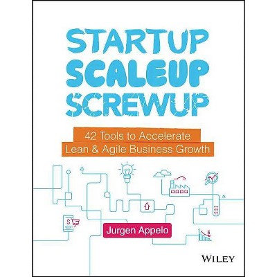 Startup, Scaleup, Screwup - by  Jurgen Appelo (Hardcover)