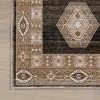 Nuloom Anette SplashGuard Vintage Medallion Machine Washable Area Rug - 4 of 4