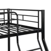 NicBex Triple Full Bunk Bed with Full Length Guardrail,Loft Bed with 2 Built-in Ladders,Modern Bunk Beds,Noise Reduced Bunk Beds for Bedroom - 4 of 4