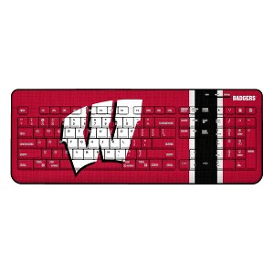 NCAA Big Ten Universities Stripe Wireless USB Keyboard - 1 of 4
