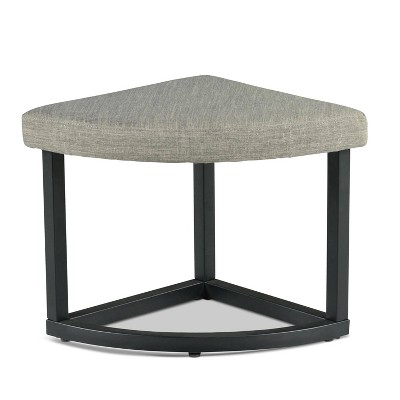 Yukon Dark Brown Wood Coffee Table with Stools