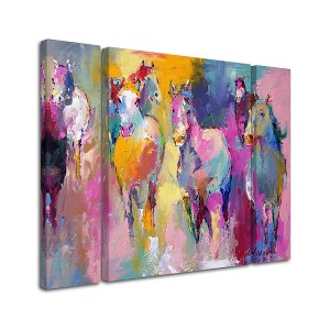 Trademark Fine Art-Richard Wallich 'Wild' Multi Panel Art Set Large - 1 of 3