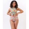 Breezy Floral Knotted Crop Top - 4 of 4