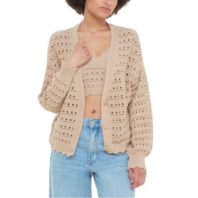 Women's CROCHET CARDIGAN - Dex