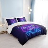 Boersma Gaming Duvet Cover Set King Size Video Game Controller Bedding Set, Boys Video Games Comforter Cover with 2 Pillow Shams - 3 of 4