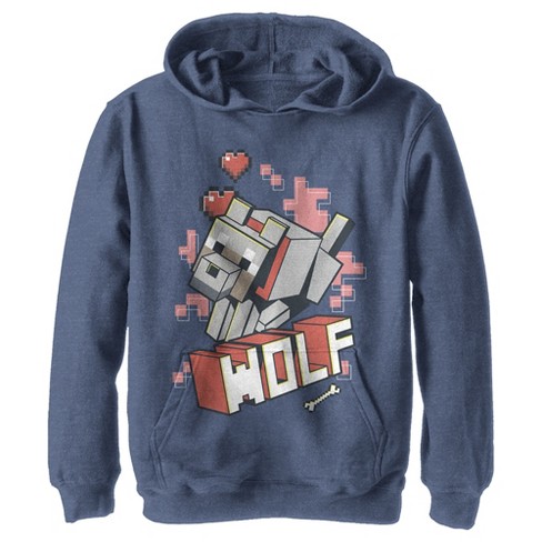 Boys 2024 wolf hoodie