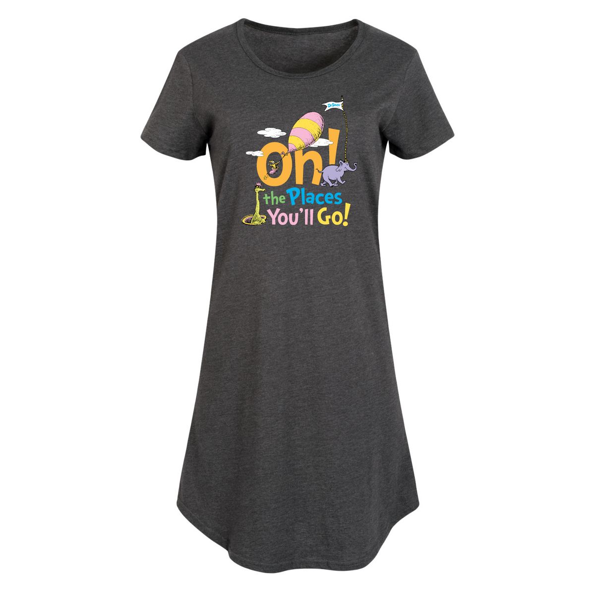 Women's - Dr. Seuss - Graphic T-shirt Dress - thumbnail 7