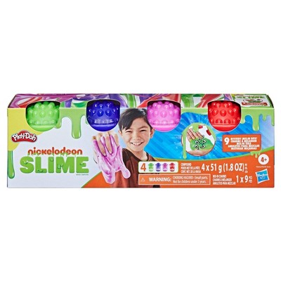 Play-Doh Nickelodeon Slime Brand Compound Rainbow Mixing Kit, Kids Crafts -  Play-Doh