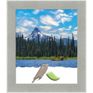 Amanti Art Glam Linen Grey Picture Frame - 1 of 4