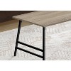 Monarch Specialties Coffee Table Accent Cocktail Rectangular Living Room 40"L Brown Laminate Black Metal Contemporary Modern - 3 of 4