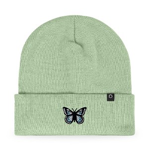 Dalix Butterfly Embroidered Beanie Insect Warm Winter Knit Hat for Women - 1 of 4