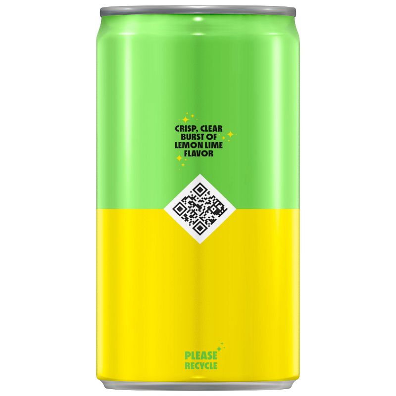 Starry Lemon Lime Soda  - 10pk/7.5 fl oz Mini Cans, 5 of 9