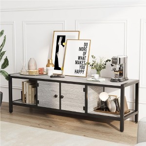 58/65 Inch TV Stand with Storage,TV Entertainment Center Up to 65/75 Inch TV - 1 of 4