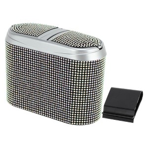 Unique Bargains Car Trash Can Portable Car Door Trash Bin Assorted Color 1 Pc 6.3" Length 2.8" Width 4.7" Height Plastic - 1 of 4