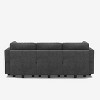 Belffin Modular Terry Sleeper Sofa with Storage Seat (6 Seats + 5 Sides) - 3 of 4