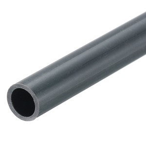 Unique Bargains PVC Water Plumb DIY Crafts High Impact Rigid Round Pipes 8" Length - 1 of 4