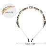 Unique Bargains Women's Fashion Vintage Thin Rhinestone Metal Knotted Headbands 1 Pc - 4 of 4
