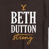 Men's - Yellowstone - Beth Dutton Strong Short Sleeve Graphic T-Shirt - 2 of 4