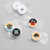 Big Dot of Happiness Pirate Ship Adventures - Skull Birthday Party Round Candy Sticker Favors - Labels Fits Chocolate Candy (1 sheet of 108) - 3 of 4