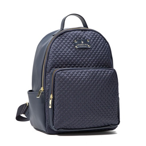 London Fog Marion Nylon Quilt Backpack Target