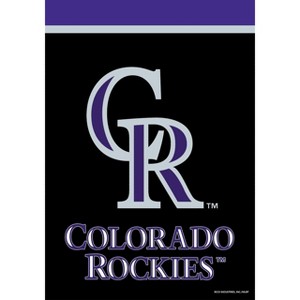 Briarwood Lane Colorado Rockies House Flag MLB Licensed 28" x 40" - 1 of 4