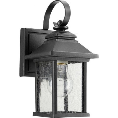 Quorum Lighting Pearson Noir Outdoor Wall Sconce, 1 Light, Wet Rated