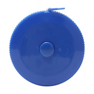 Unique Bargains Measuring Tape 1.5M Push-Button Plastic Tape Measure +/-5% Accuracy Fiberglass 1.57"x1.57"x0.39" 1 Pcs - 1 of 3