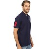 U.S. Polo Assn. Men's Short-Sleeve Polo Shirt with Applique, Casual Summer Slim Fit Polo Shirt with Contrast Color - 2 of 3