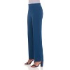 Rekucci Travel in Style Women's Soft Knit Classic Straight Leg Pant - 2 of 4