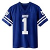 NFL New York Giants Malik Nabers Boys' Short Sleeve Jersey - 2 of 3