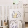 Disney Classic Pooh Naturally Friends Ivory and Taupe Magical New Beginnings Appliqued Decorative Pillow - 4 of 4