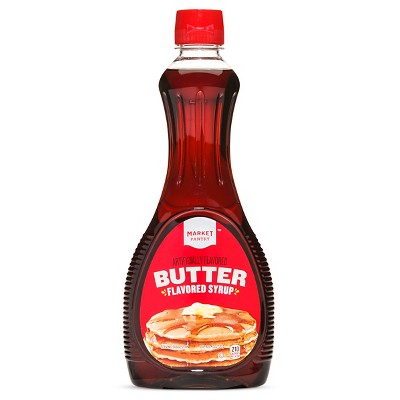 Butter Flavored Pancake Syrup - 24 fl oz - Market Pantry™